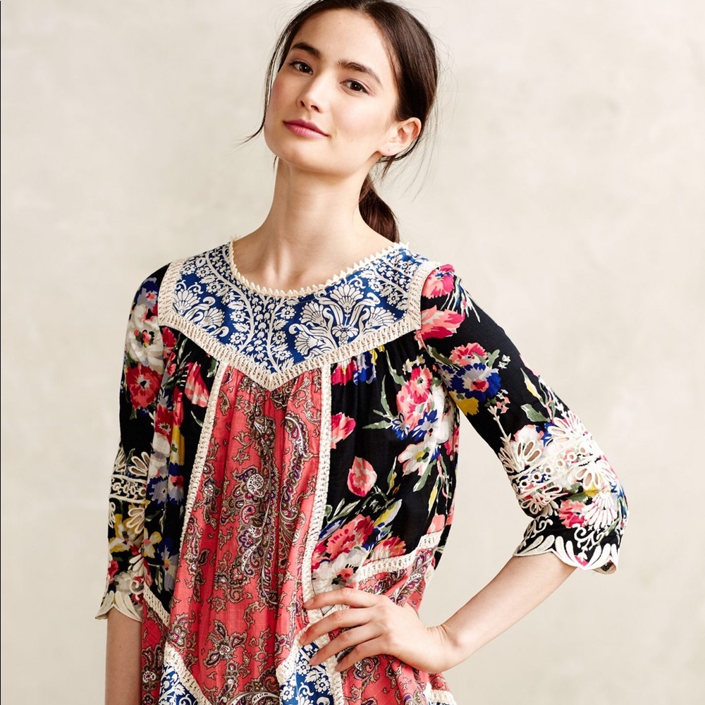 Vanessa Virginia swing Inez dress Anthropologie